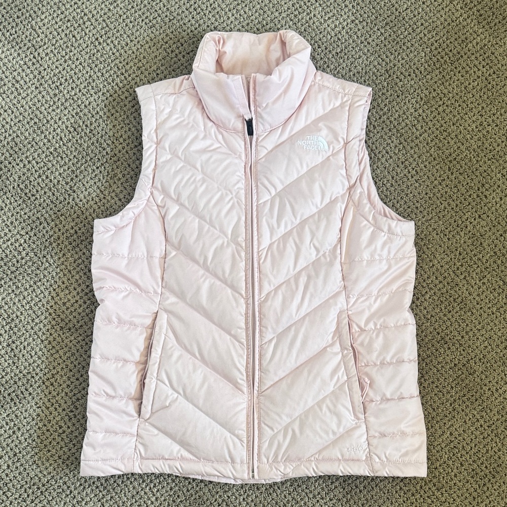 The North Face Women's Light Pink Quilted Vest